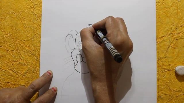 How to draw simba very easy for beginners simba sketch draw session смотреть онлайн