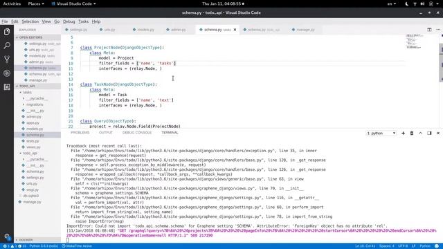 Django & GraphQL, Creating TODO app, S1E2 (Russian lang) смотреть онлайн