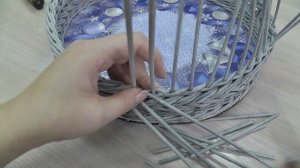 РОЗГА НА 4-Х ТРУБОЧКАХ. Плетение из газет