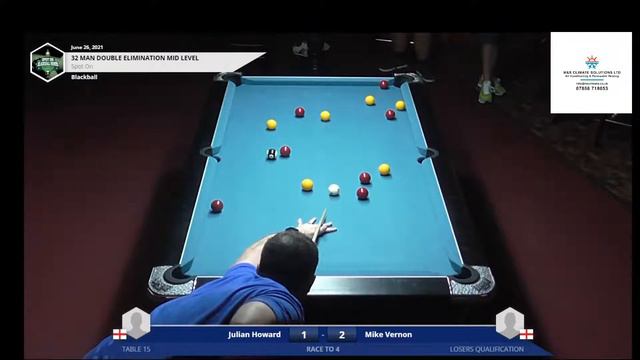 32 Man Double Elimination Mid Level; Julian Howard vs Mike Vernon смотреть онлайн