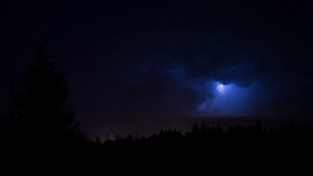 Heavy Thunderstorm Sounds | Relaxing Rain, Thunder & Lightning Ambience for Sleep | HD Nature Video смотреть онлайн