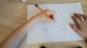 Как легко нарисовать Лада Самара (ВАЗ) 2115