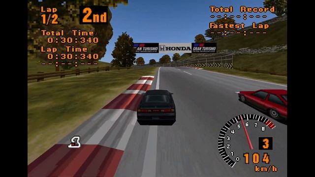 Gran Turismo 1 на PS1 #15 • Мини видео с мини машинками смотреть онлайн