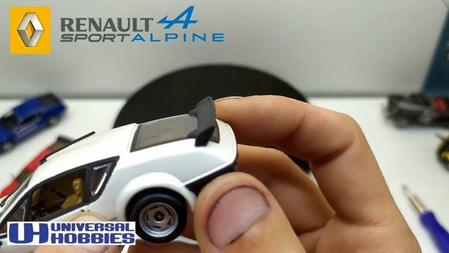 Немножко Альпин | Обзор модели Renault Alpine A310 V6 GT 1:43 Universal Hobbies смотреть онлайн