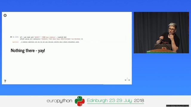 Sarah Bird - The Web is Terrifying! Using the PyData stack to spy on the spies смотреть онлайн