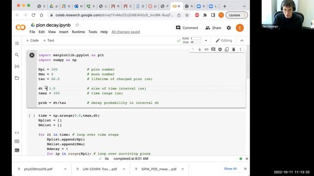 Monte Carlo simulation of radioactive decay chains смотреть онлайн