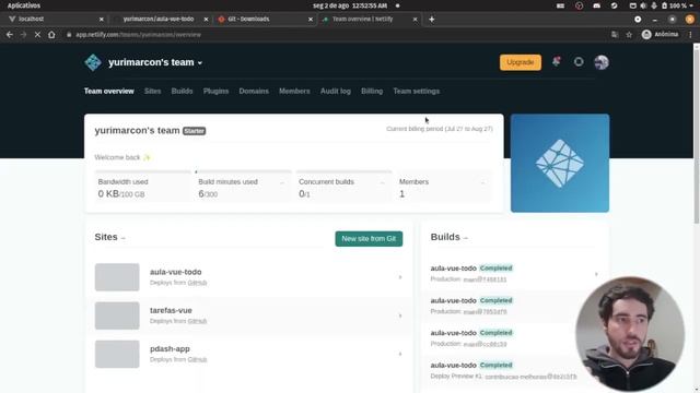 #10 Como publicar projeto no Netlify usando GitHub - Vue.js & Vuetify - Lista de tarefas смотреть онлайн