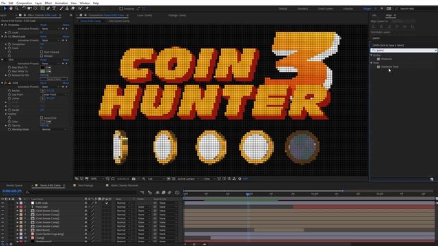 Create 8 Bit Pixel Art in After Effects | PremiumBeat.com