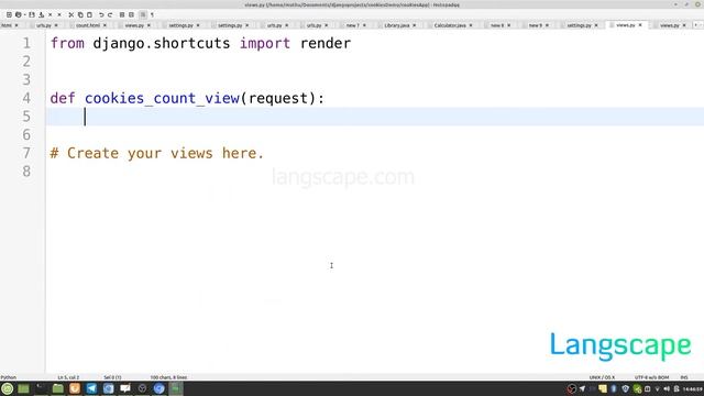 LANGSCAPE DJANGO COURSE - DAY 8 | DJANGO | SESSION MANAGEMENT | TUTORIALS IN TAMIL смотреть онлайн