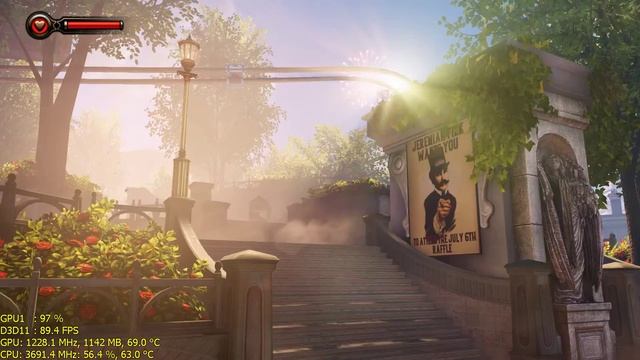 Benchmark GTX 770 (BioShock Infinite) смотреть онлайн