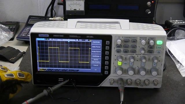 unboxing osciloscópio Hantek DSO4104C 4 ch 100 MHZ + Gerador Função Arbitrário смотреть онлайн