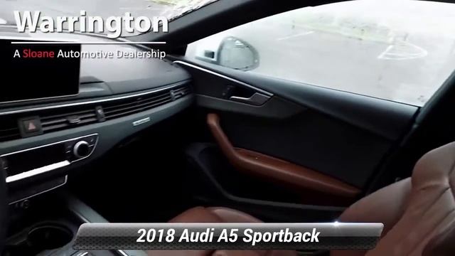 Certified 2018 Audi A5 Sportback Premium Plus, Warrington, PA 3006261 смотреть онлайн