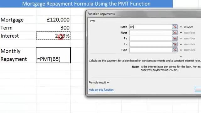 Home Mortgage Payment Calculator Using an Excel Spreadsheet смотреть онлайн
