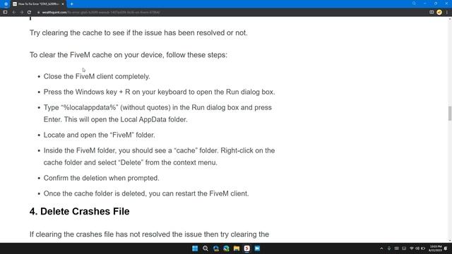 How to Fix Error GTA5_b2699.exe!sub_1407ED3F4 (0x36) on FiveM смотреть онлайн