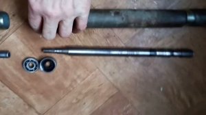 Ремонт булавы глубинного вибратора по бетону