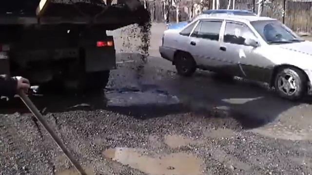Ремонт дорог в Полевском. Нано-технологии. смотреть онлайн