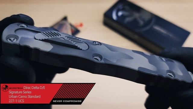 MICROTECH Dirac Delta D/E Signature Series Urban Camo Standard 227-1 UCS смотреть онлайн