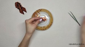 Как сделать георгиевскую ленту своими руками ? Мастер класс Канзаши ? DIY