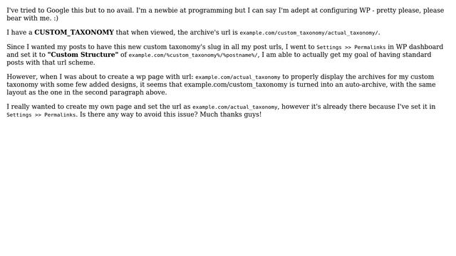 Wordpress: URL issue after setting up Custom Structure in Settings ＞＞ Permalinks смотреть онлайн
