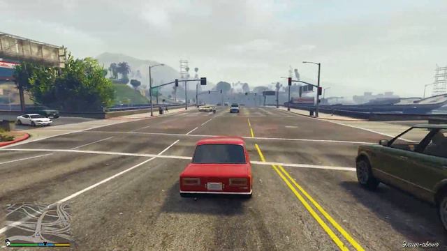 GTA V Rune Cheburek (Lada) Gameplay смотреть онлайн