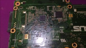 Ремонт ноутбука ASUS. Нет питания процессора. Ремонт цепи питания процессора.