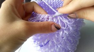 МОЧАЛКА крючком ИМЕННАЯ. БУКВЫ для Вязания ИМЕННЫХ МОЧАЛОК крючком с Вытянутыми петлями. ОКОНЧАНИЕ!