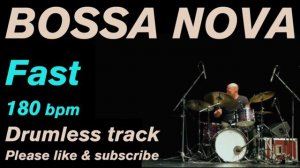 Bossa Nova Drumless Backing Track | 180 Bpm | Corcovado