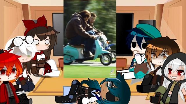 Genshin Impact react to: GN!YN as characters on my fyp | TW in desc. смотреть онлайн