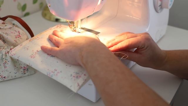 DIY drawstring pouches, easy sew. смотреть онлайн