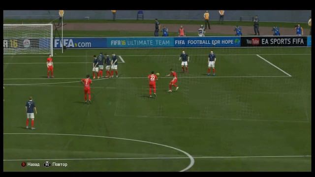 Отличный розыгрыш штрафного от FC TOKARSKIY [FIFA 16] смотреть онлайн