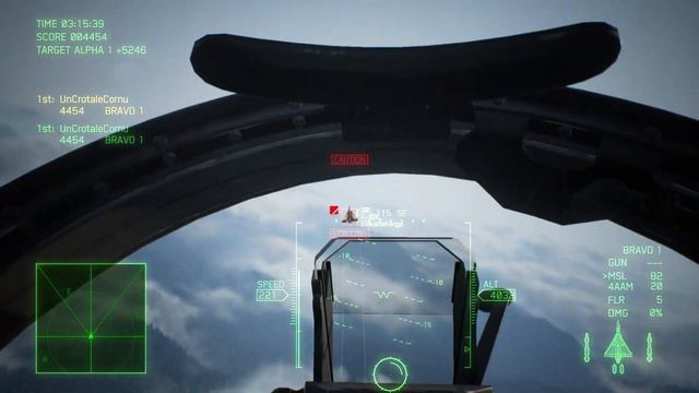 Ace Combat 7 Multiplayer GUN kill in cockpit view (1v1 w/ EiskalteKlinge in cockpit view only) смотреть онлайн