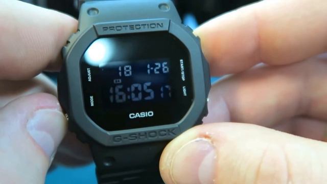 Обзор DW-5600BBN-1 [3229]