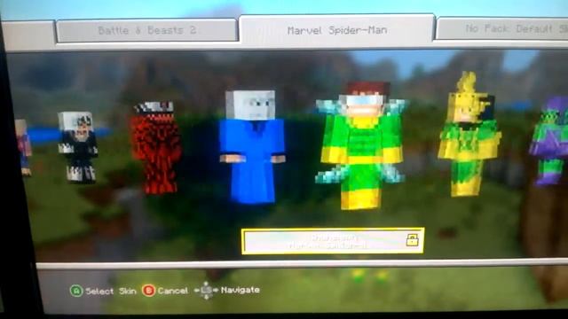 new minecraft spider-man skin pack смотреть онлайн