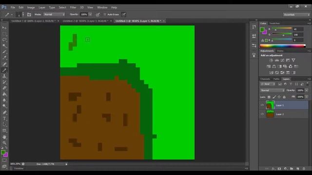 HOW TO MAKE TILEMAPS IN PHOTOSHOP-Photoshop Tutorial