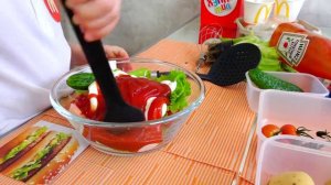 Bad Baby Как Сделать Бургер из Макдональдс How to Make McDonalds Burger