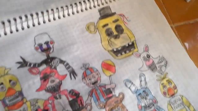 Dibujos de FNAF parte:2 смотреть онлайн