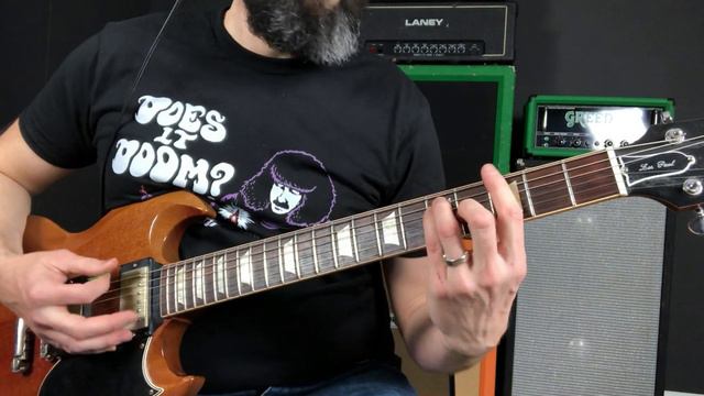 Pentagram Guitar Lesson w/ TAB - When The Screams Come - D Standard Tuning смотреть онлайн