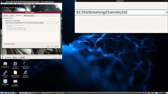 Streaming Live View Hikvision DVR using VLC смотреть онлайн