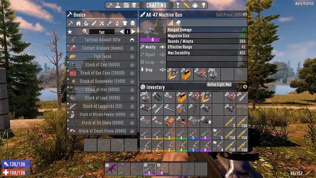 7 Days to Die Alpha 19 | First Look - Tactical Assault Rifle new Tier 2 Gun! @Vedui42 смотреть онлайн