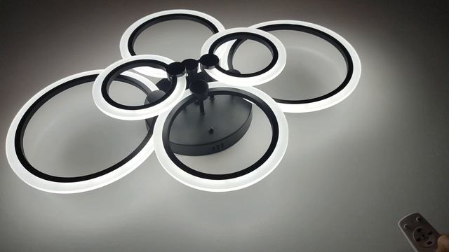 Светодиодная люстра BRUNO VENTO Rossano/6BK смотреть онлайн