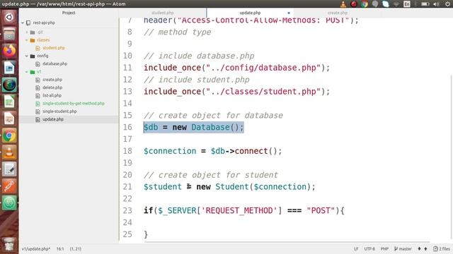 Learn REST APIs development in Core PHP Tutorials for Beginners #10 Update Data API Method | POST смотреть онлайн