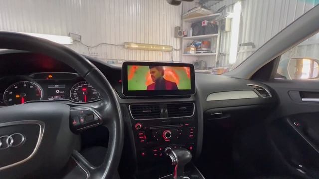 Монитор Android для Audi A4 B8 (2007-2015) смотреть онлайн