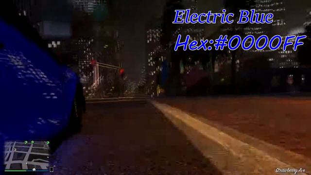 GTAV Online CrewPaintjob #6 Electric Blue смотреть онлайн