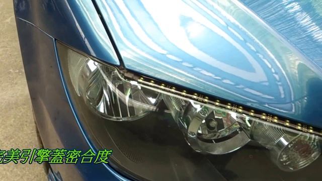 Mitsubishi Lancer Fortis White Carbon Hood Damper смотреть онлайн