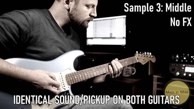 SSS vs. HSS Tone Comparison (on Fender Player Plus) смотреть онлайн