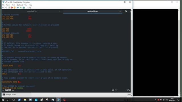 LFCS | Настройка параметров по умолчанию для создания пользователей | Oracle Linux 7.5 смотреть онлайн