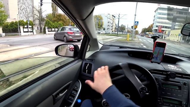 24 ЧАСА РАБОТАЮ В ТАКСИ В ПОЛЬШЕ ! Uber, Bolt Варшава смотреть онлайн