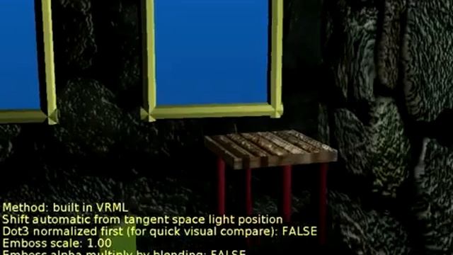 Castle Game Engine - GLSL and parallax mapping demo смотреть онлайн