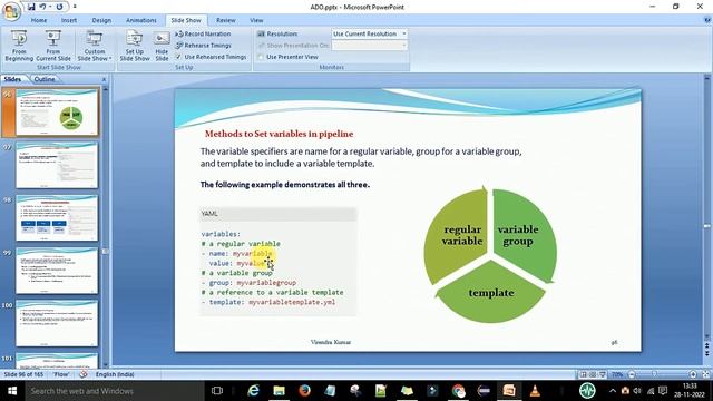 Methods to define variables in YAML CI/CD pipeline Azure DevOps | Set variables in YAML pipeline| смотреть онлайн