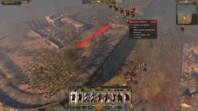 CARNAGE AT THE CROSSING! Total War: Attila - The Last Roman Campaign - Roman Expedition #17 смотреть онлайн